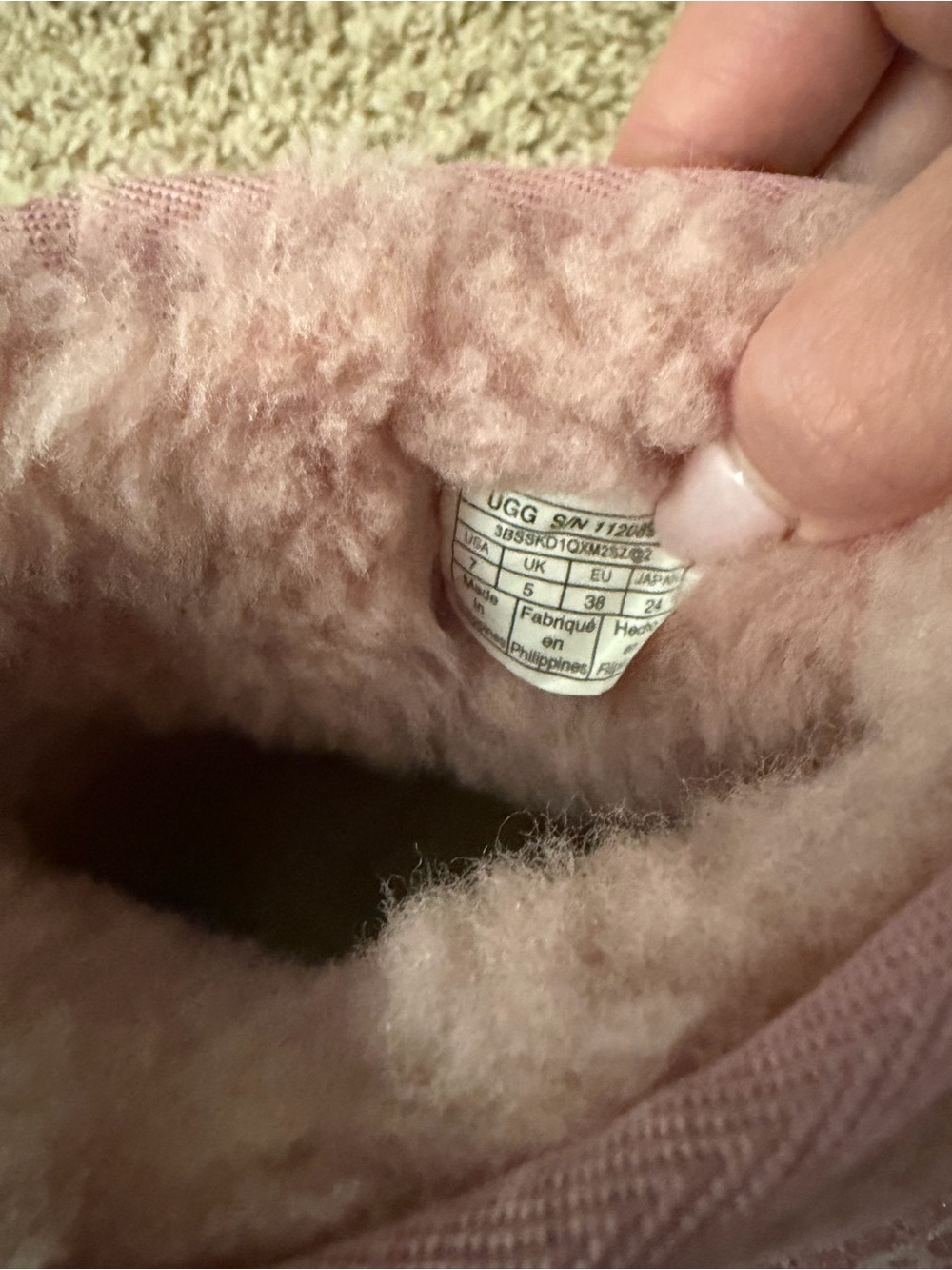 Ugg pink leopard print - Picture 5 of 6